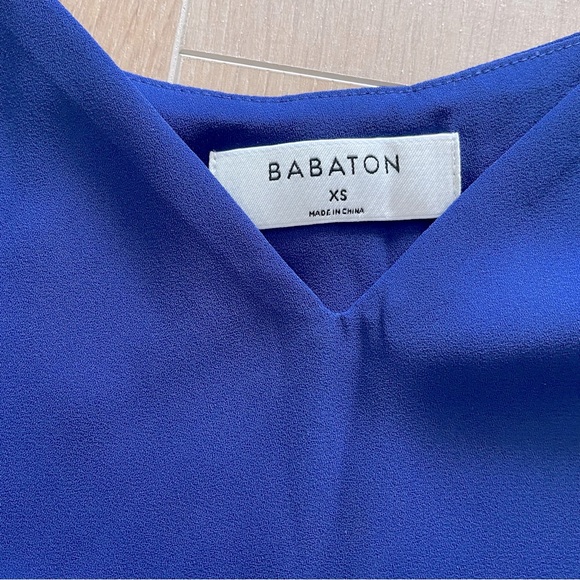 Aritzia Babaton EVERLY Blue Camisole - Picture 2 of 4